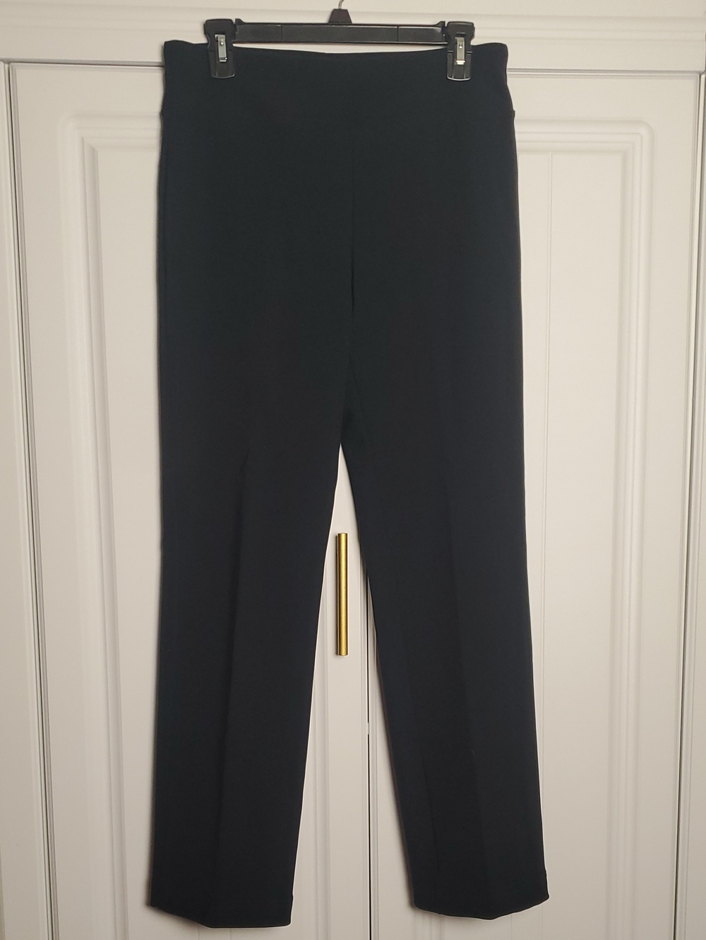 Boston Proper Black Straight-Leg Trousers